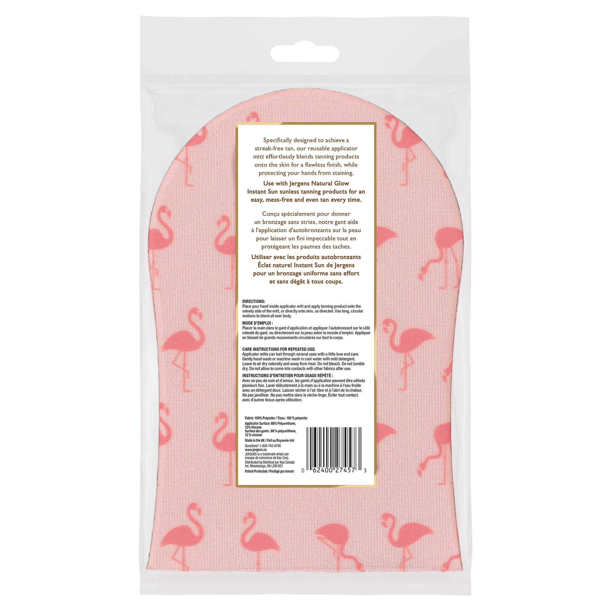 English: Back of pack image. Français: Image du dos de l’emballage.