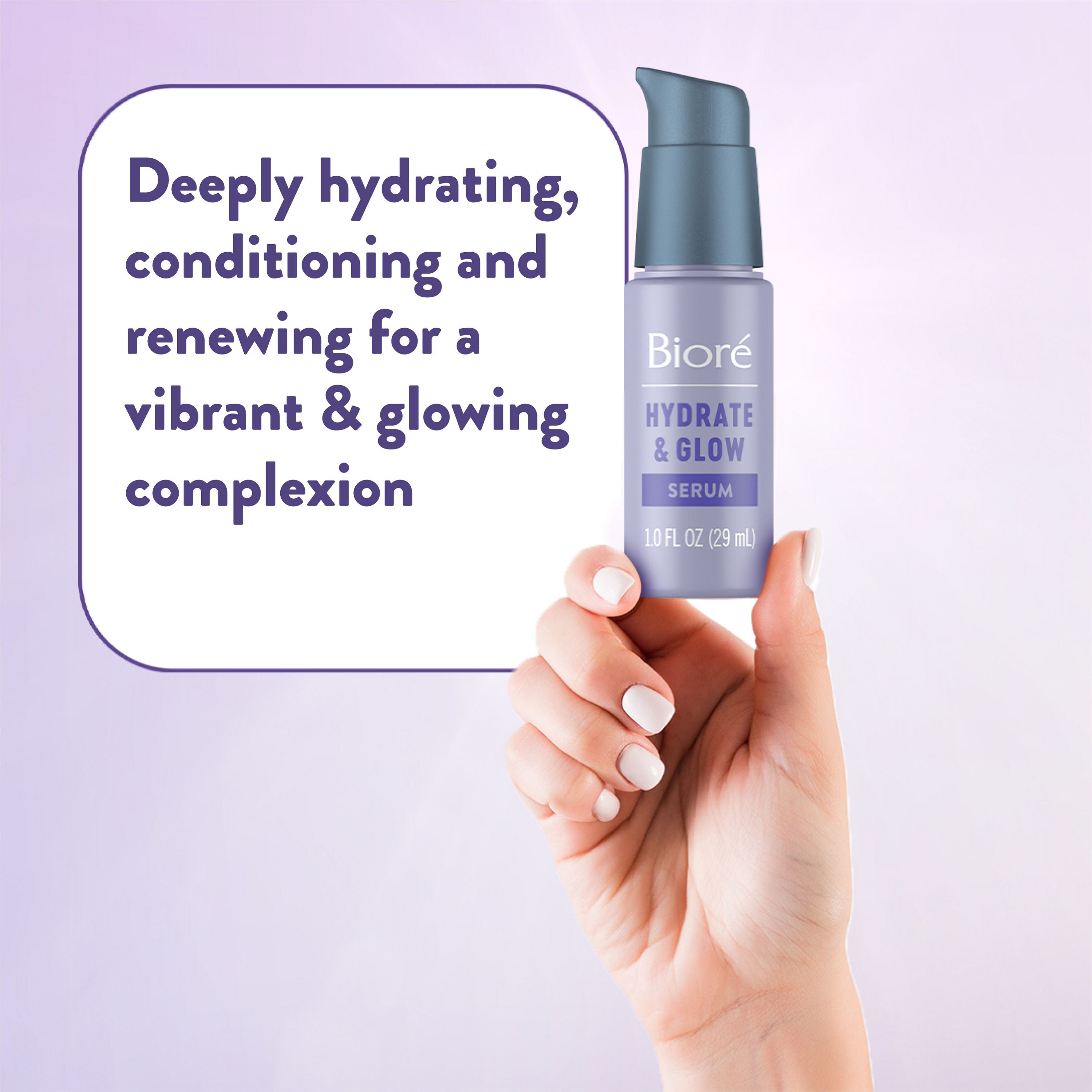 English: Deeply hydrating, conditioning and renewing for a vibrant & glowing complexion Français: Hydrate en profondeur, revitalise et ravive pour un teint radieux et éclatant