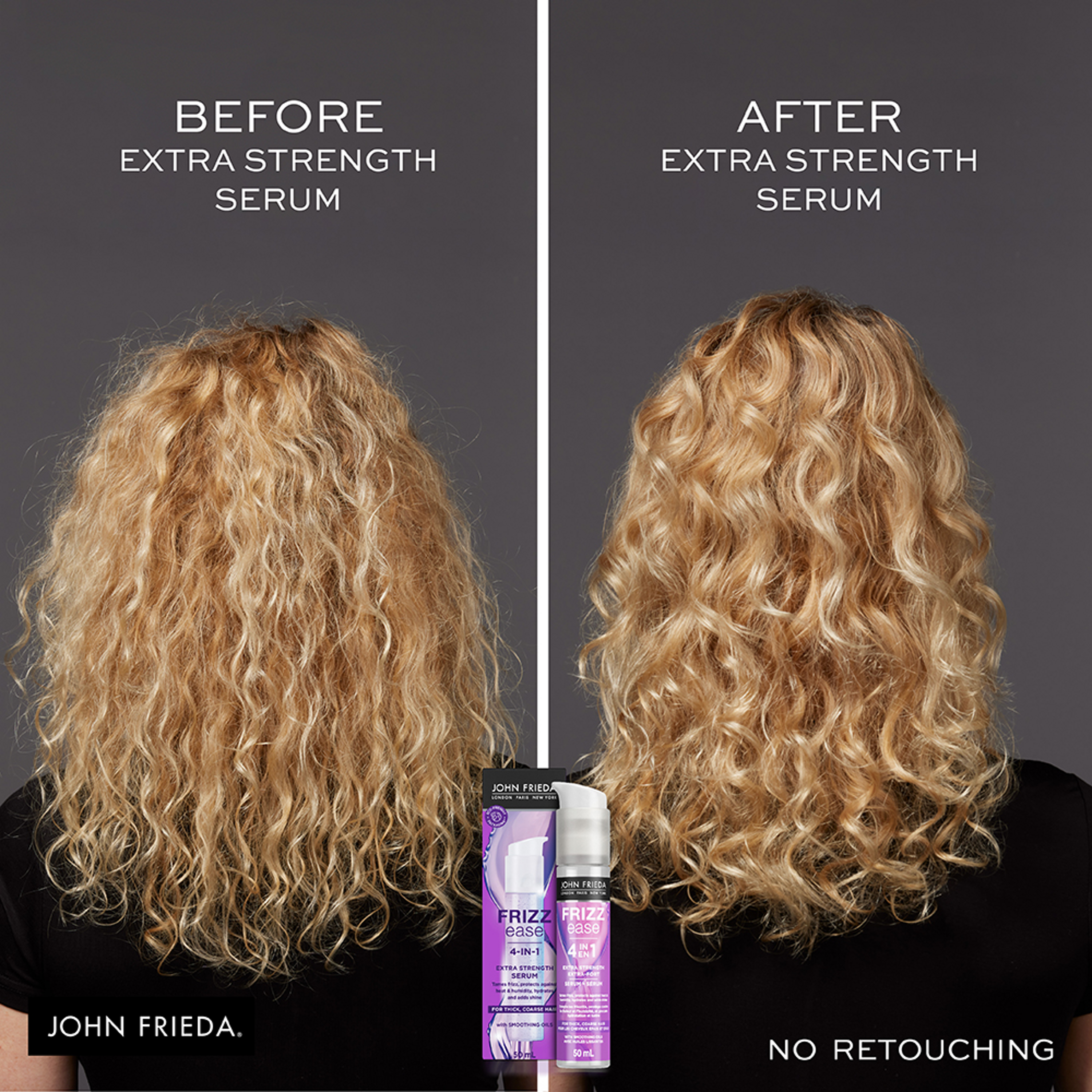 Ensemble Sérum extra-fort Frizz Ease 