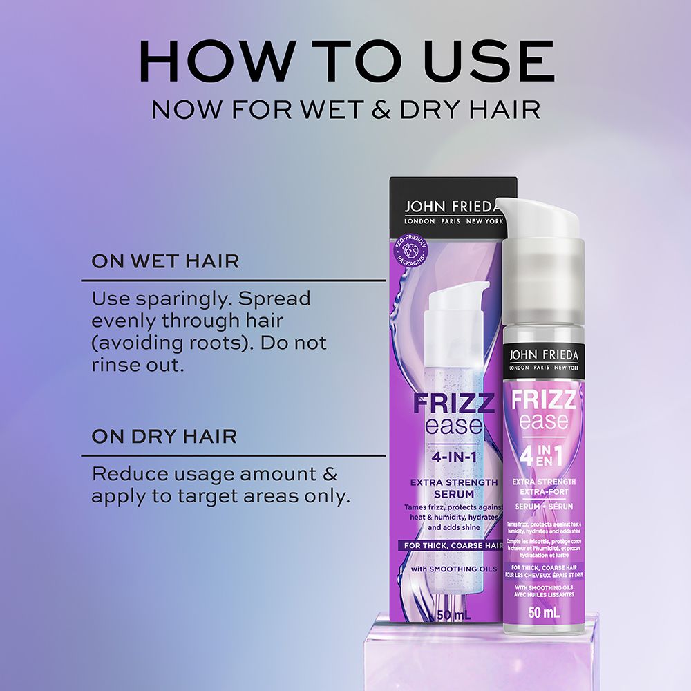John Frieda 4 in 1 Frizz Ease Extra Strength Serum
