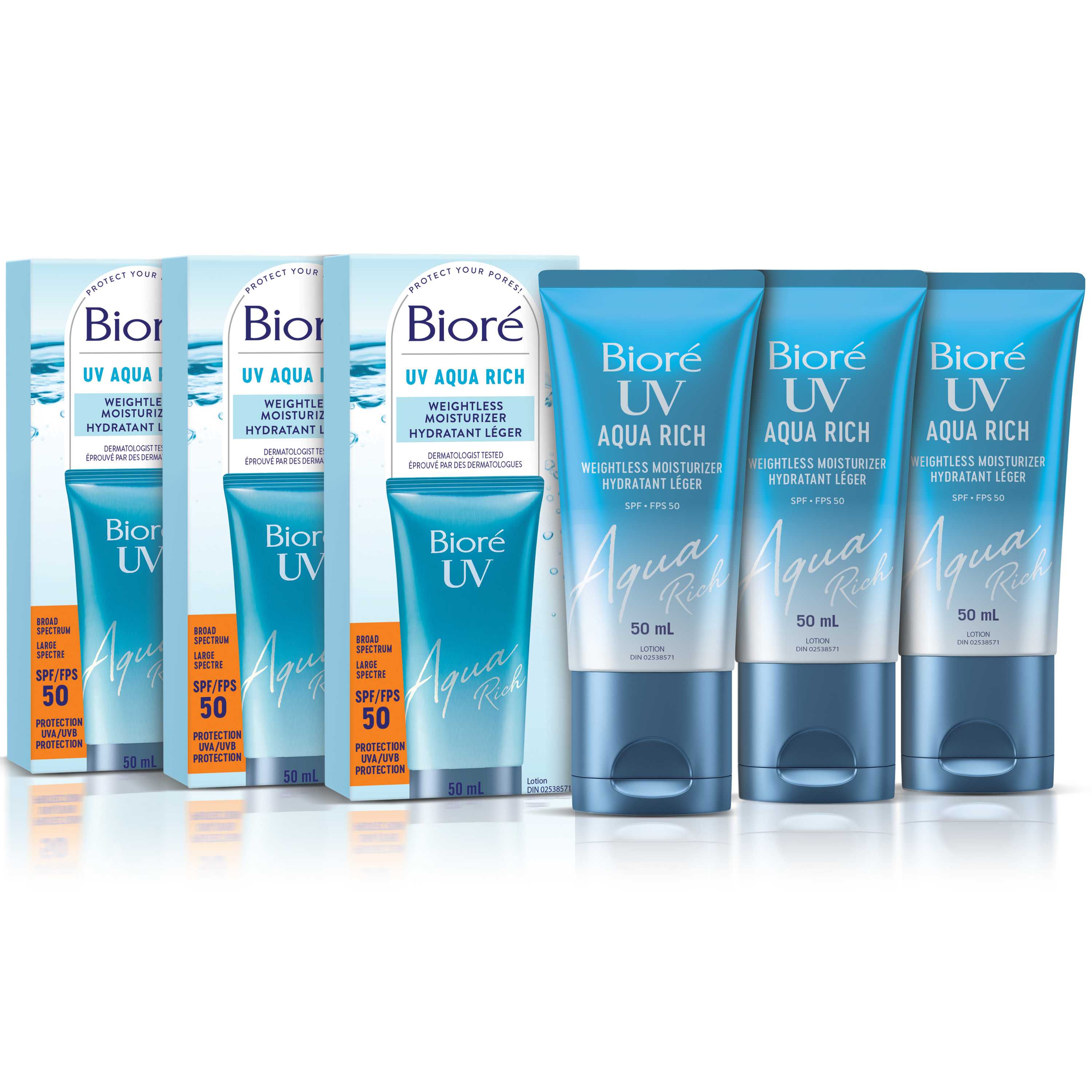 UV Aqua Rich SPF 50 Value Bundle